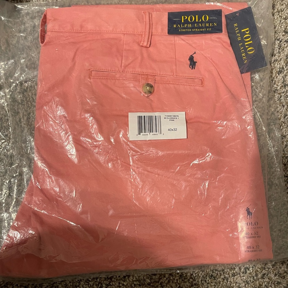 NWT polo Ralph Lauren shorts ( pink )